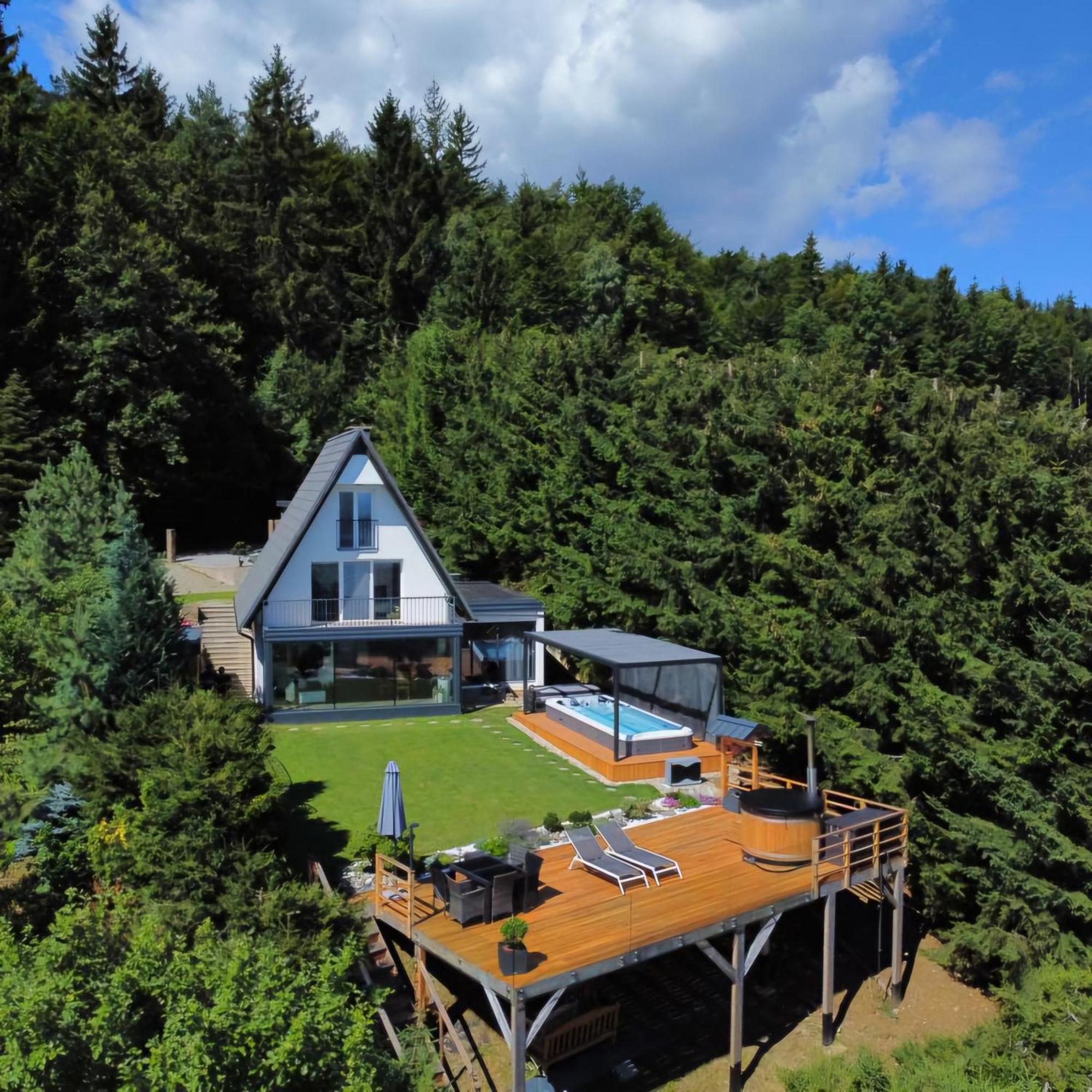 Panoramic View Cottage House - Heaven 호코포호르예 외부 사진
