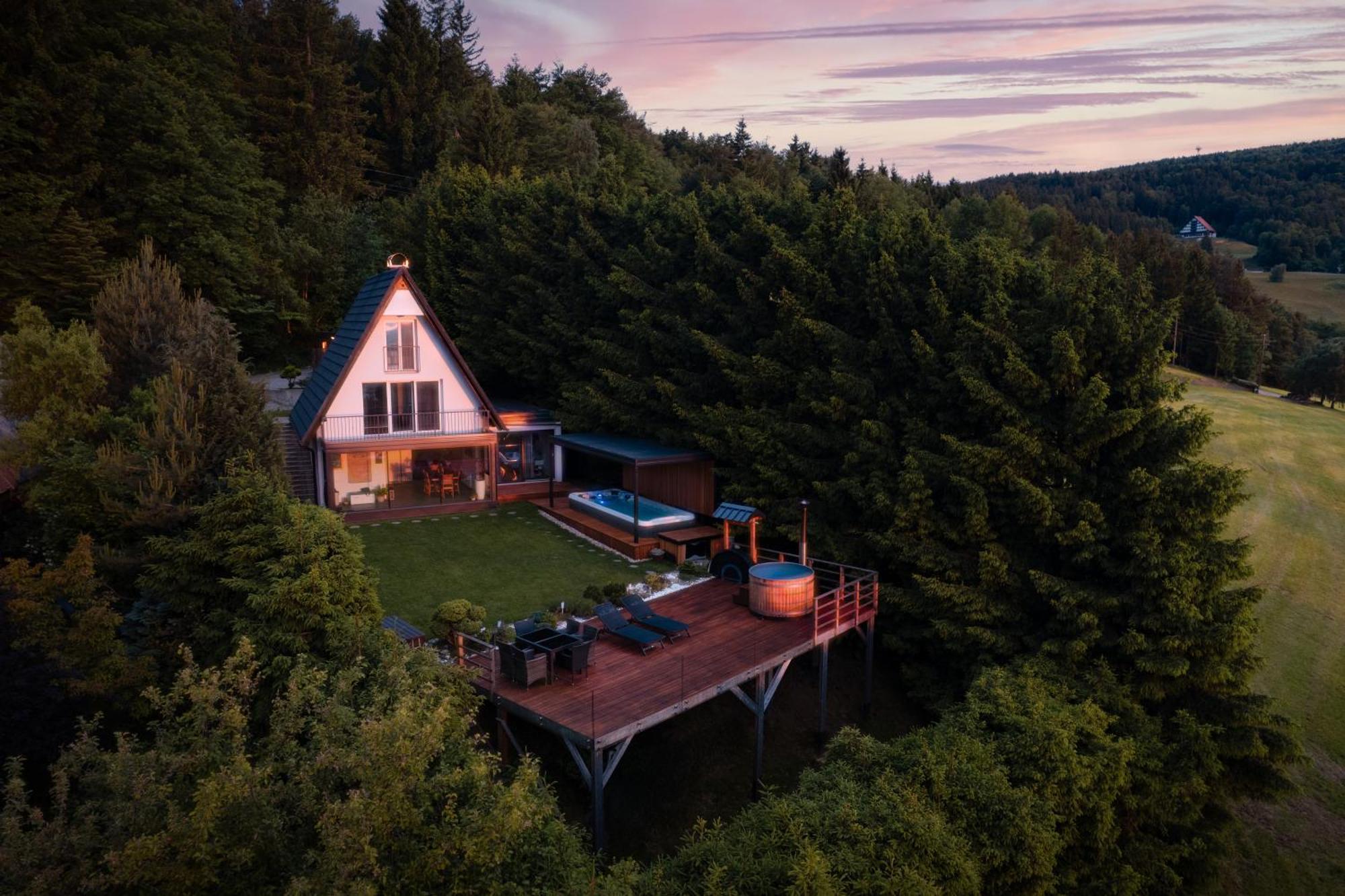 Panoramic View Cottage House - Heaven 호코포호르예 외부 사진
